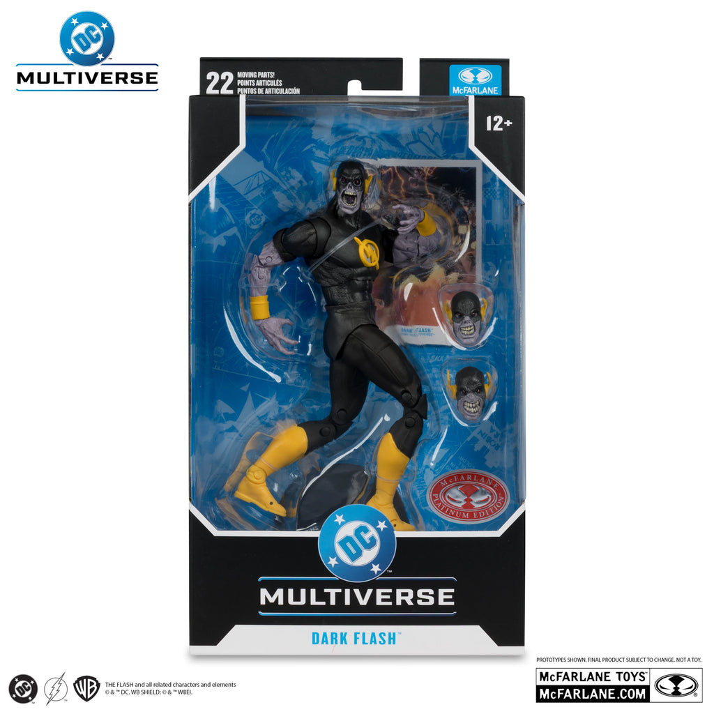  Mcfarlane Toys Dc Multiverse Dark Flash 7in Action Figure﻿ Model Doll Digital Garage Kit