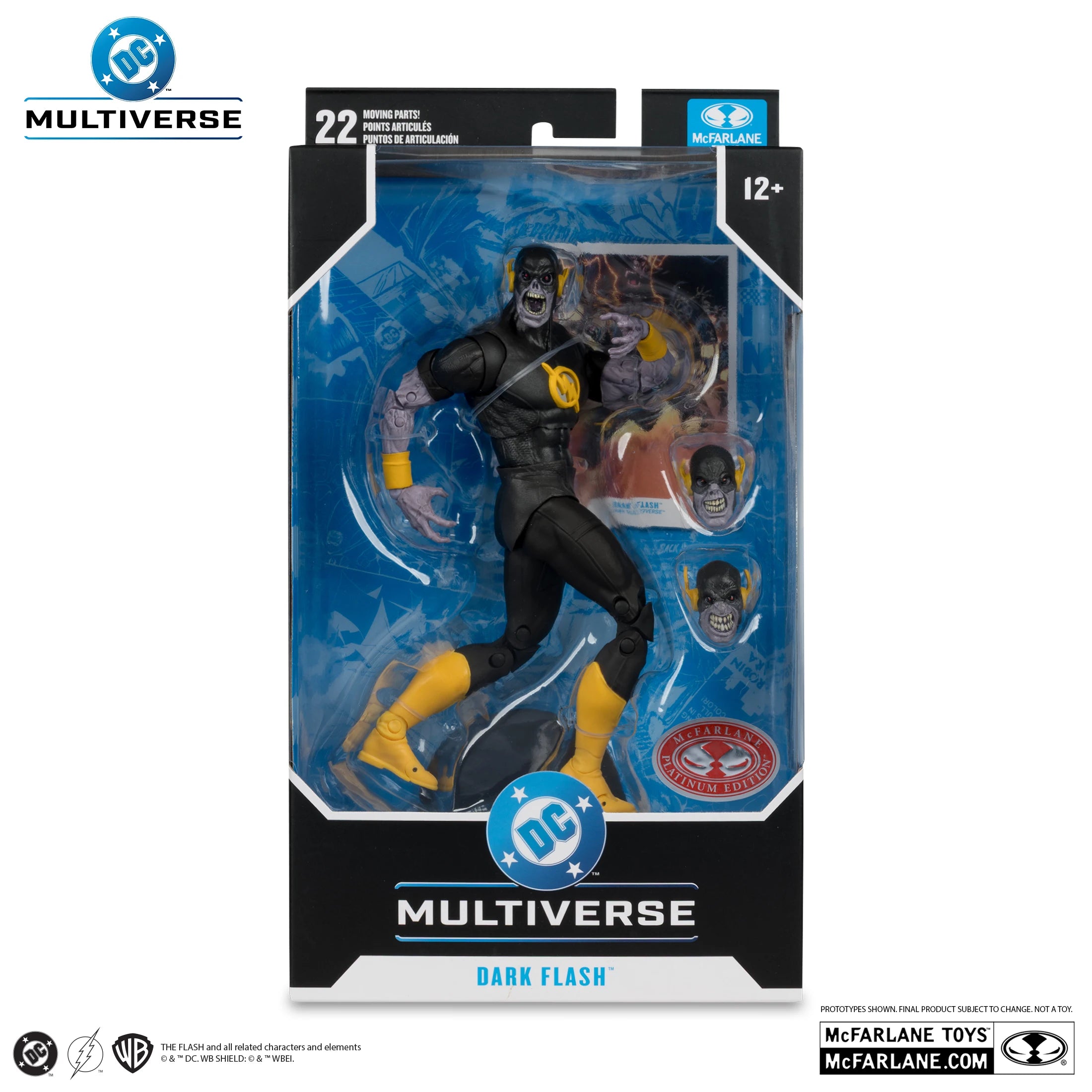  Mcfarlane Toys Dc Multiverse Dark Flash 7in Action Figure﻿ Model Doll Digital Garage Kit