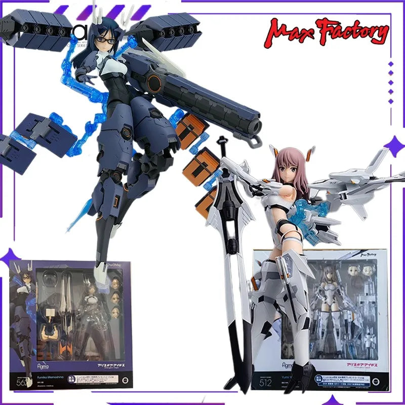 Spot Max Factory Original Figma # 562 Mech Alice Encyclopedia Wenjia Anime Mobile Mech Handmade Doll Model Toy Gift Collection