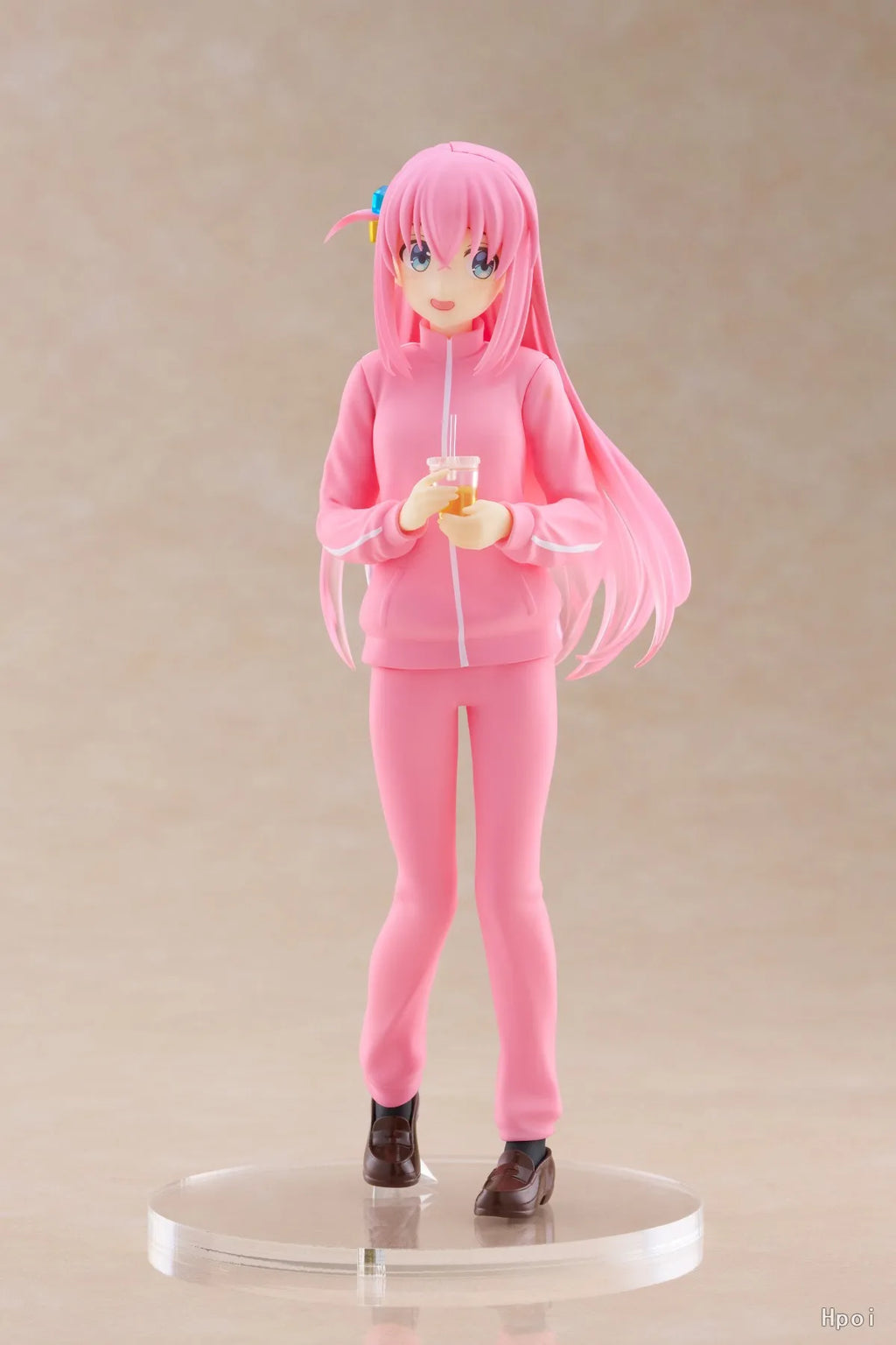 18cm BOCCHI THE ROCK Anime Figure Gotoh Hitori ActionFace Changeable Guitarist Girl  Desktop×Decorate Collections Model Doll Toy