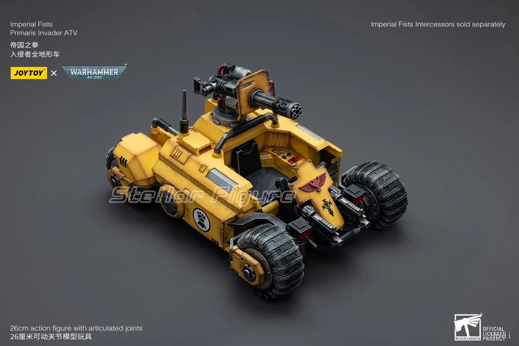 【SF】JOYTOY 1/18 Action Figure Lmperial Fists Primaris Invader ATV Model Toys Gifts Collection Ornaments
