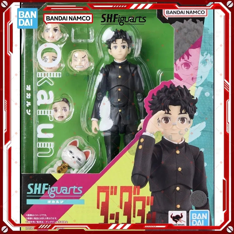Bandai Original Package In shock SHF DAN DA DAN Series Okuran mobile Figure Finished Model kit PVC Anime full Action Toy Gift
