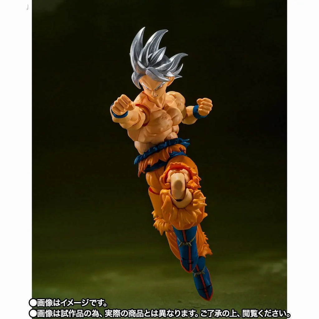 [Available] Bandai S.H.Figuarts Shf Son Goku Ultra Instinct Taro Toyota Edition Action Figure Toy Model Gift