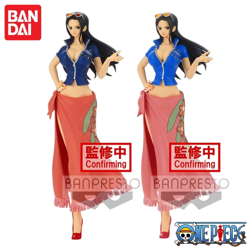 В наличност Оригинални Bandai One Piece Аниме Нико Робин Екшън Фигурки Колекционерски Модел Glamour Flash Две години По-късно Играчки
