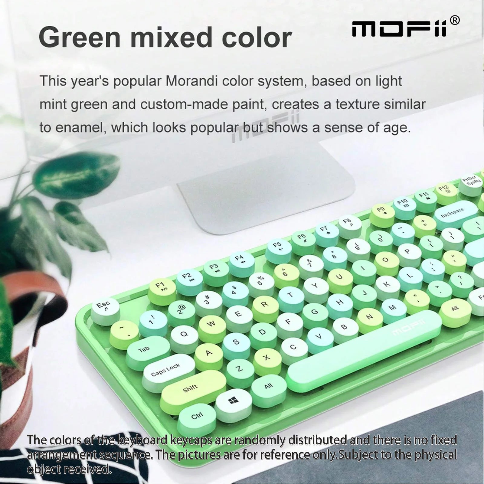 Colorful Sweet Wireless Keyboard And Mouse Set - Combo Pack for Sweet Home Decor And Personal Use