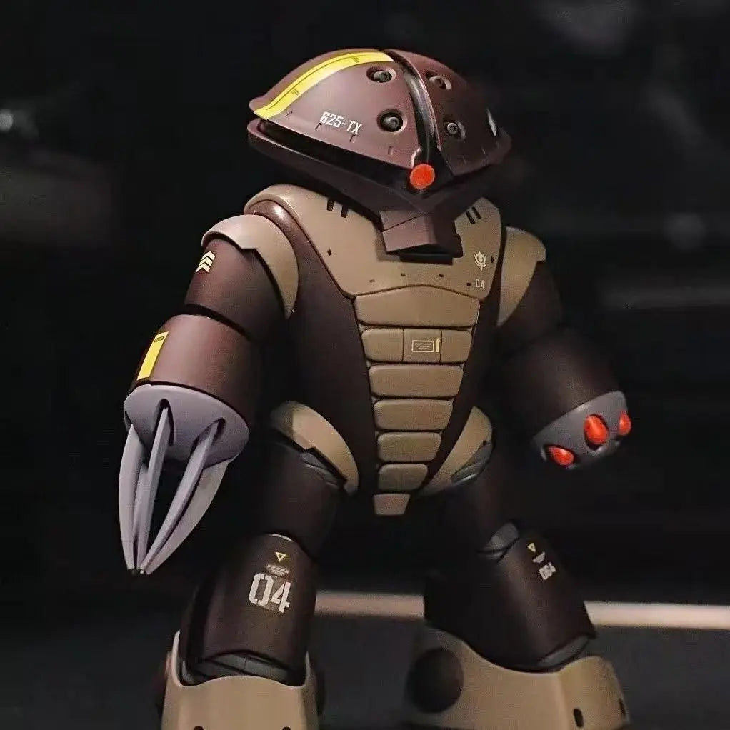 Animation Game Peripheral Toys HG 1/144 ZAKU BLACK TRI-STARS Assembly Movable Anime Action Model Figures Collection Ornaments