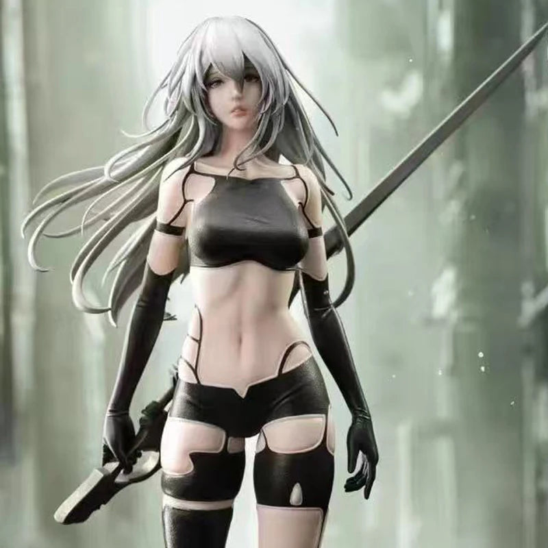 Mechanical Era Animation Game Surrounding Secondary Model A2 War Damage Neil 2b Little Sister Statue Handmade Gift