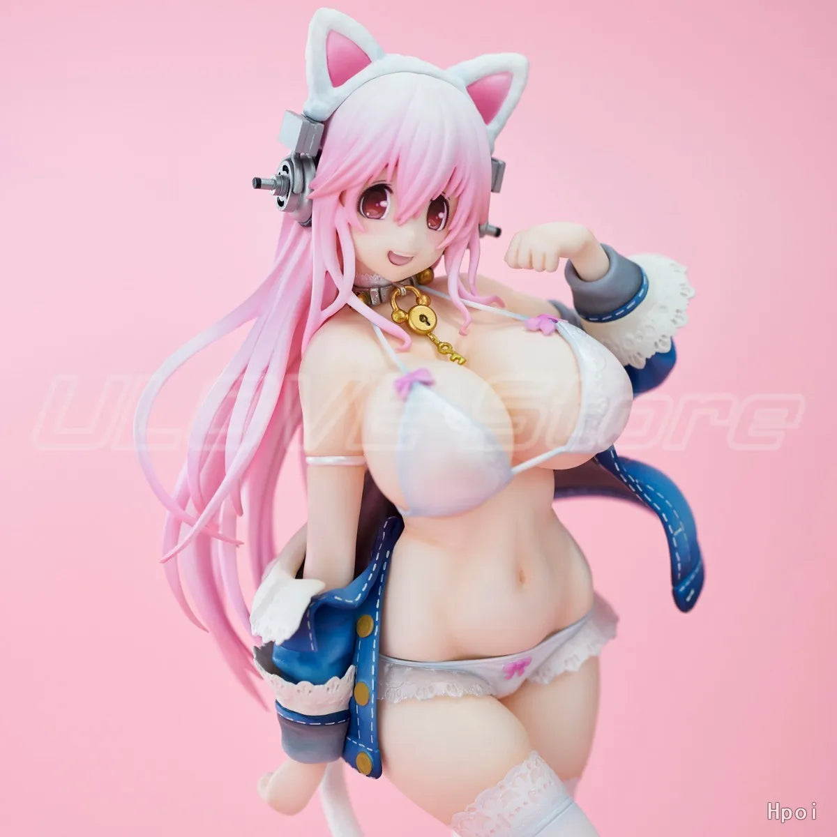 In Stock Original UnionCreative Sonicomi SUPER SONICO Figure Model Animation Collection Gift Ornaments