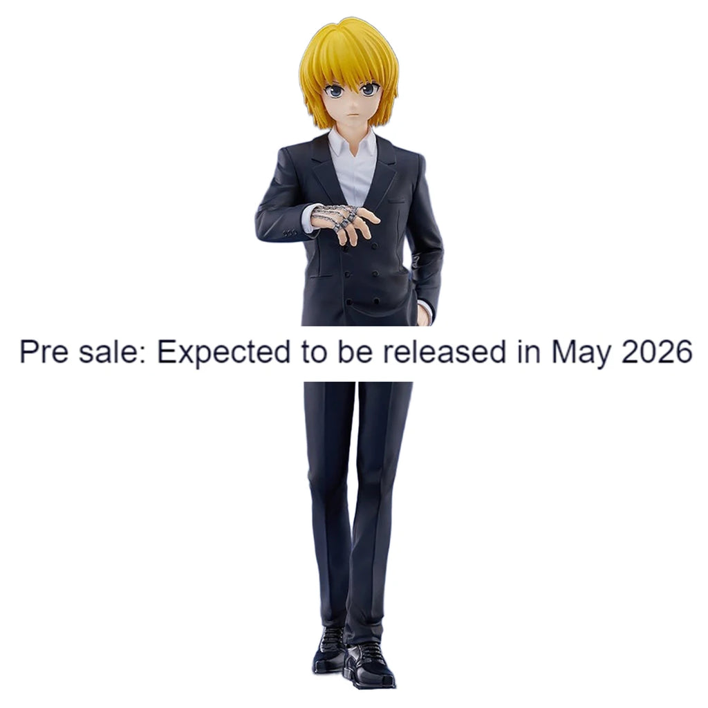 Original Genuine Good Smile Company Prepainted Pop Up Parade Hunter Kurapika Suit Ver. L H=220mm Anime Character Model Figure