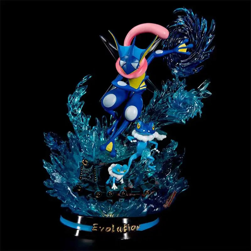 Pokemon Evolution Eevee Anime Figure Charizard Raichu Mewtwo Dragonite Venusaur Gengar Illuminous Figurine PVC Statue Model Toys