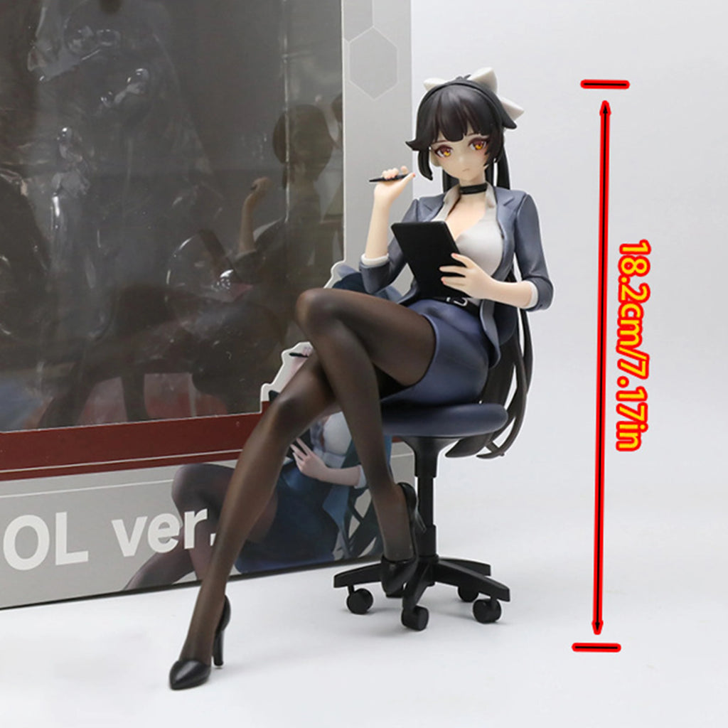 18cm Azur Lane Figure Ijn Takao Figures Pvc Game Statue Adult Collection Model Desk Decoration Doll Toys Halloween Gifts