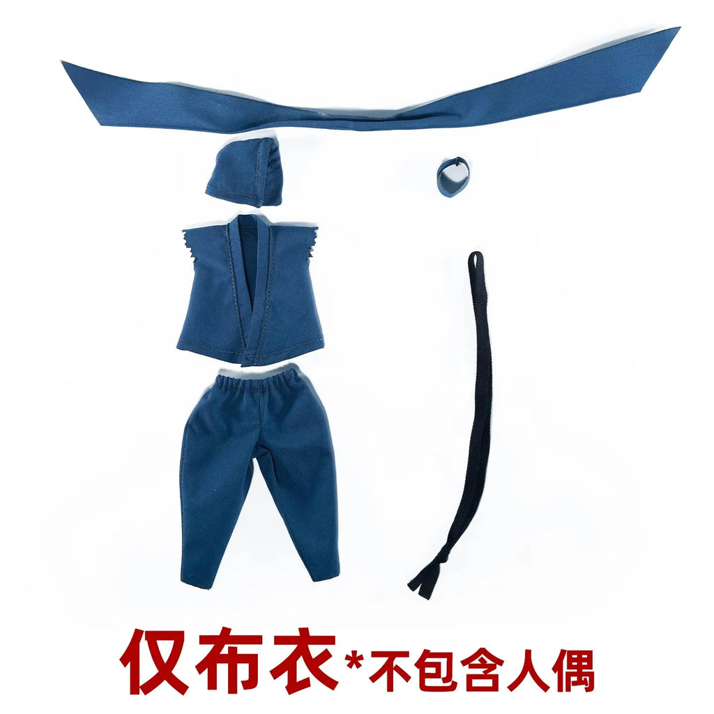 1/12 Soldier Clothing Accessories Ninja Warrior Uniform Model Fit 6'' Action Figure Body In Stock