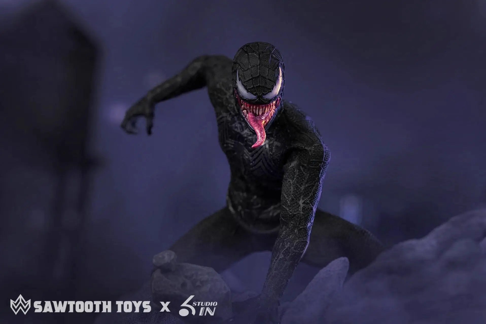 In Stock Original SAWTOOTH TOYS X 6in Studio STM-20251 Venom 1/12 Full Set Action Figure Model Toys