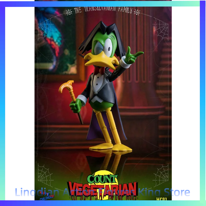 In Stock HAPPY CHILDHOOD The Vegetarian Earl The Adventures of The Strange Duck Action Figure Toy Collection Gift