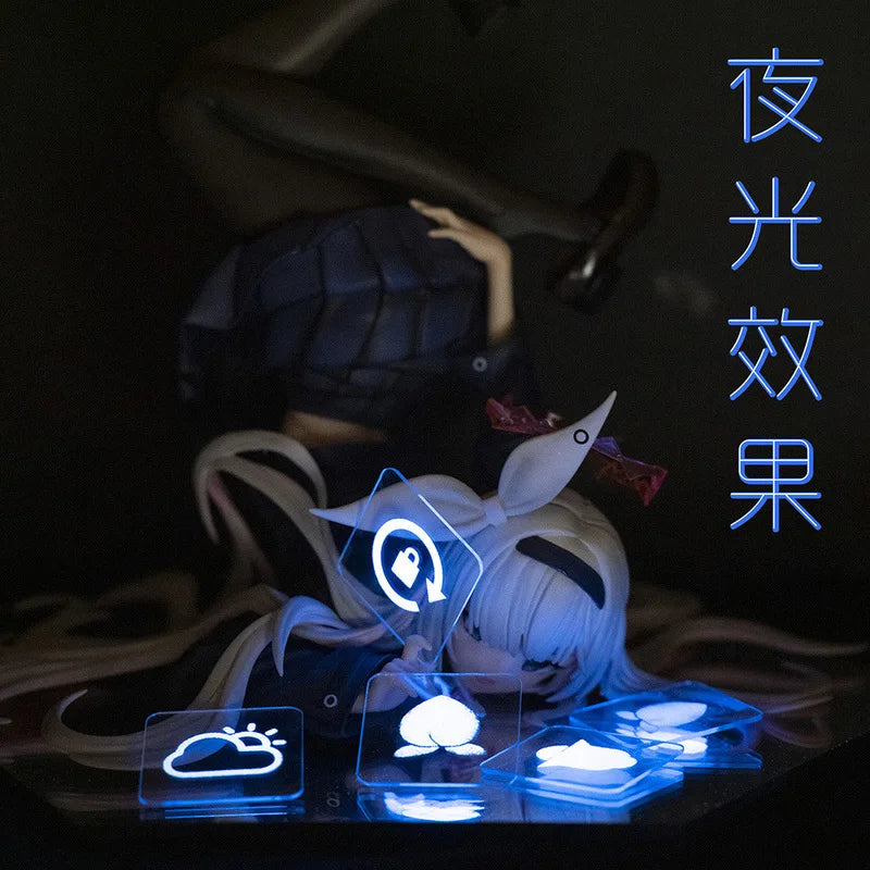 17cm Blue Archive UP Factory - Handstand Plana Rotatable & Lockable GK Figure in Winter JK Uniform Anime Collectible Model