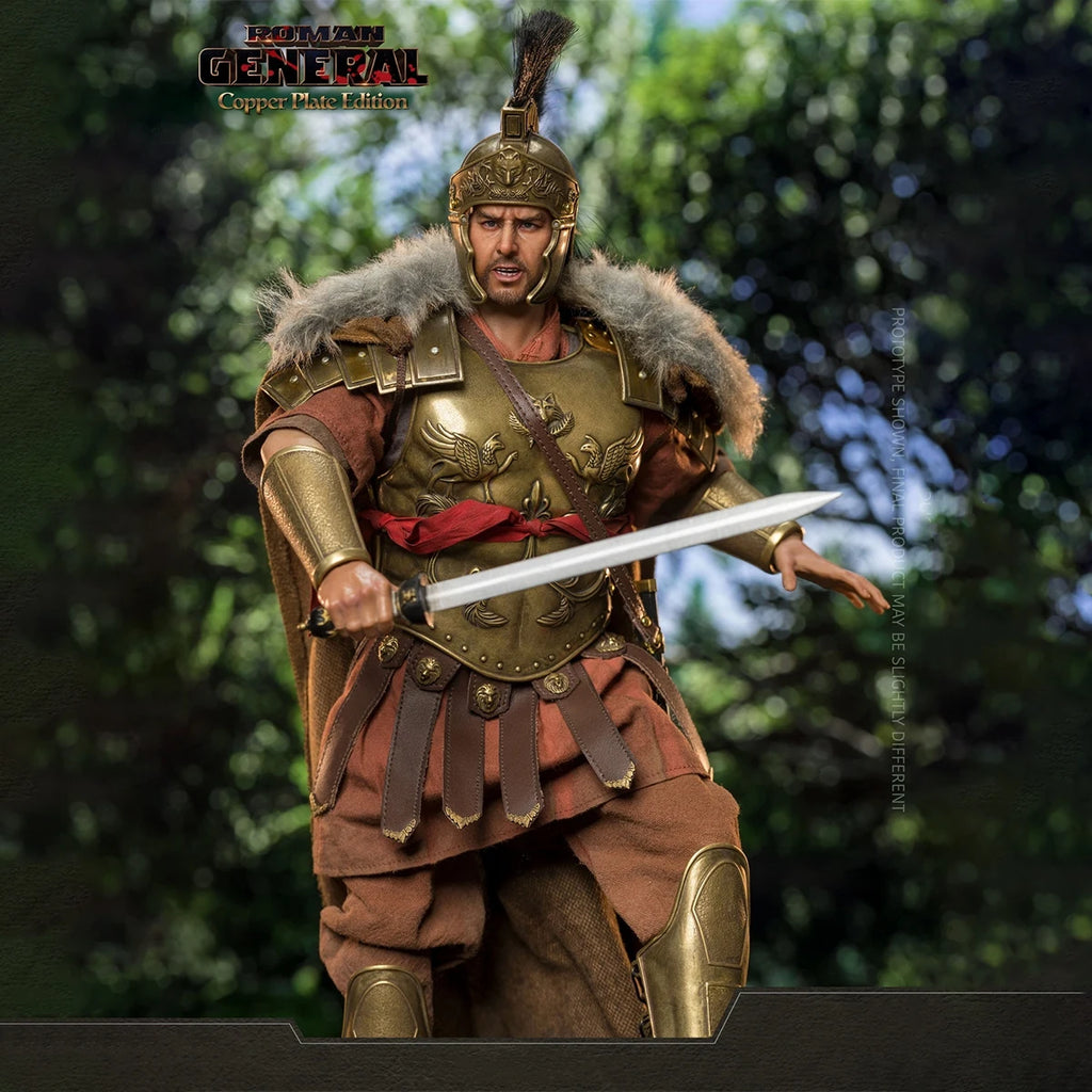 HHMODEL HAOYUTOYS HH18058 Imperial Legion General Bronze Edition 1/6 Action Figure Model Collection Ornament Toy