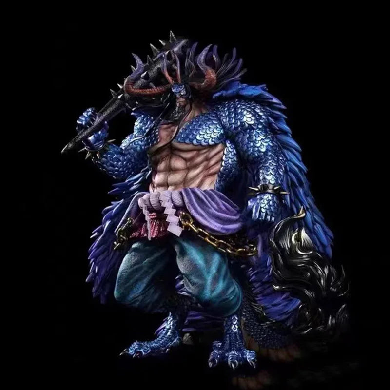 Anime One Piece Kaidou Figures Four Emperors Kaidou Dragon Action Figures PVC Collection Statue Model Toys Birthday Gifts