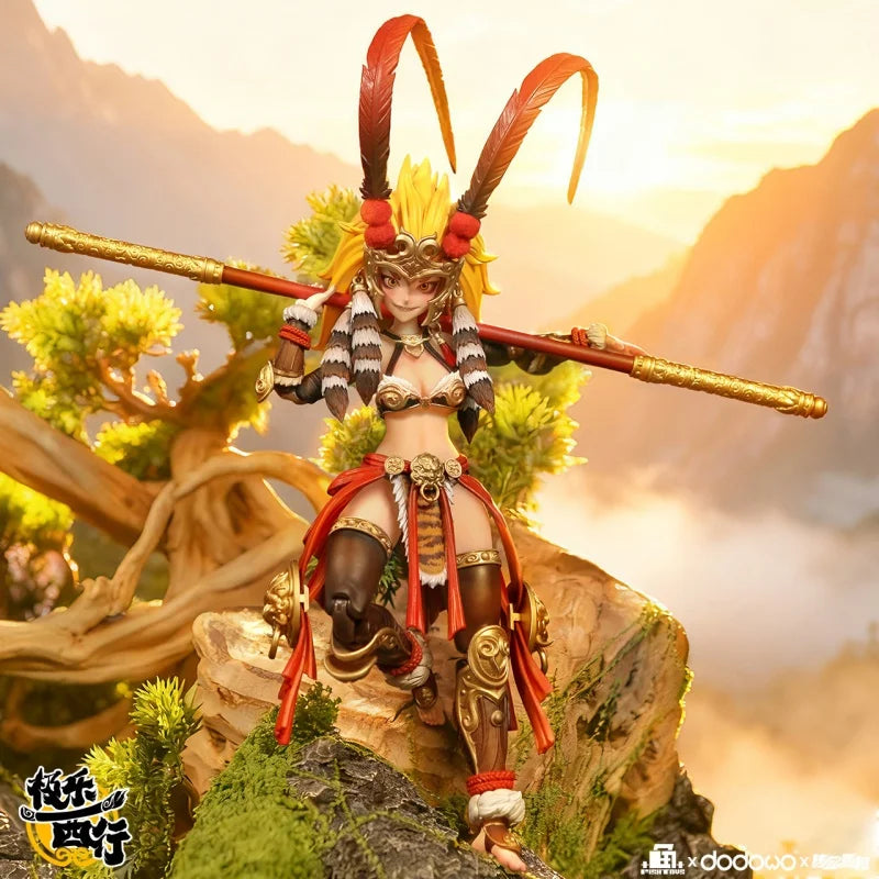 【Pre-Sale】 Dodowo X Fish Toys Journey to the West Wukong 1/9 Girl Action Model Collectible Figure Toys