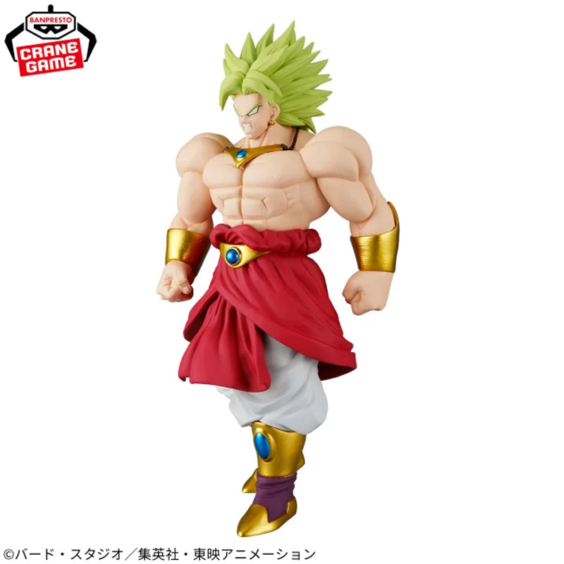 [Genuine Original] In Stock Bandai Banpresto Dragon Ball Z Solid Edge Works Broly II Anime Figure Model Collector Figurine Toys