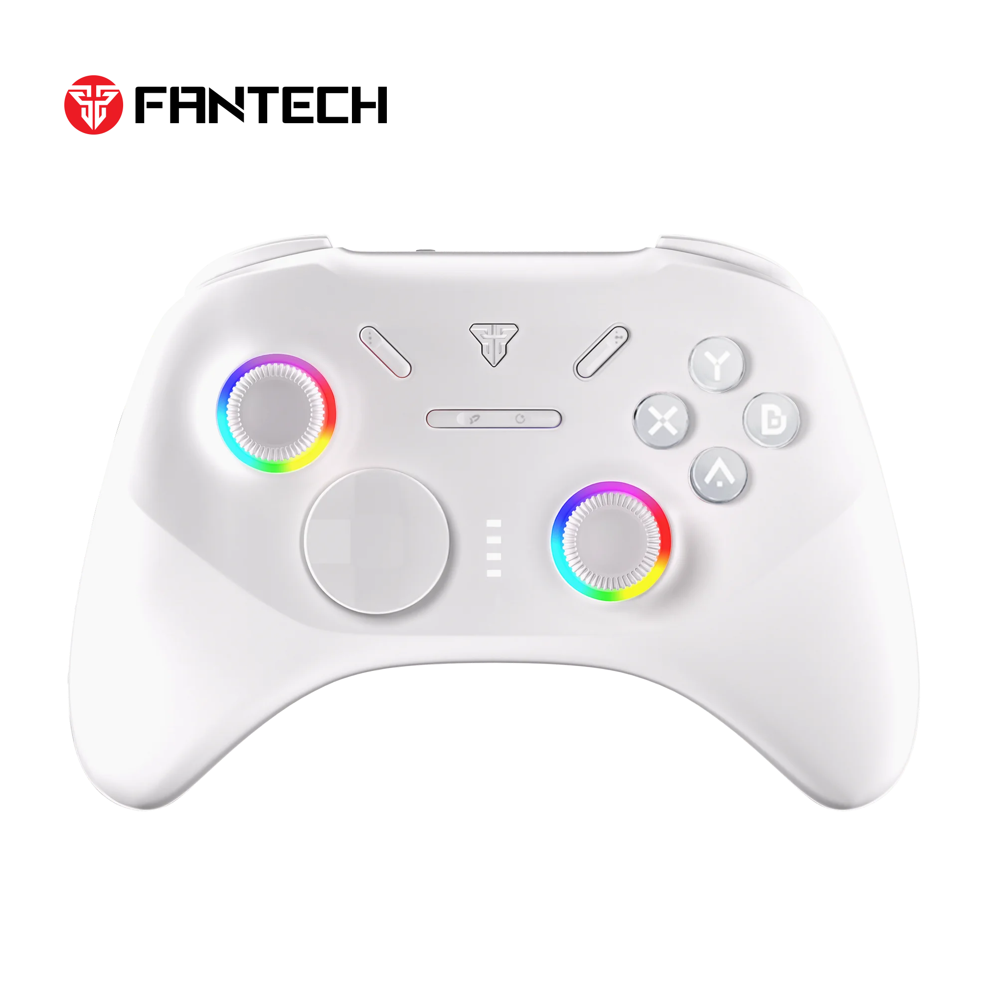 FANTECH WGP15 V2 Wireless Gamepad Hall Effect Joysticks Triggers RGB Light 1000HZ Gaming Controller For PC/Switch/Phone/TV