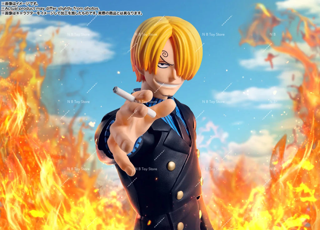 Coming Soon Original Bandai ONE PIECE S.H.Figuarts SHF S.H.Figuarts SHF Sanji Action Figure Model Toys