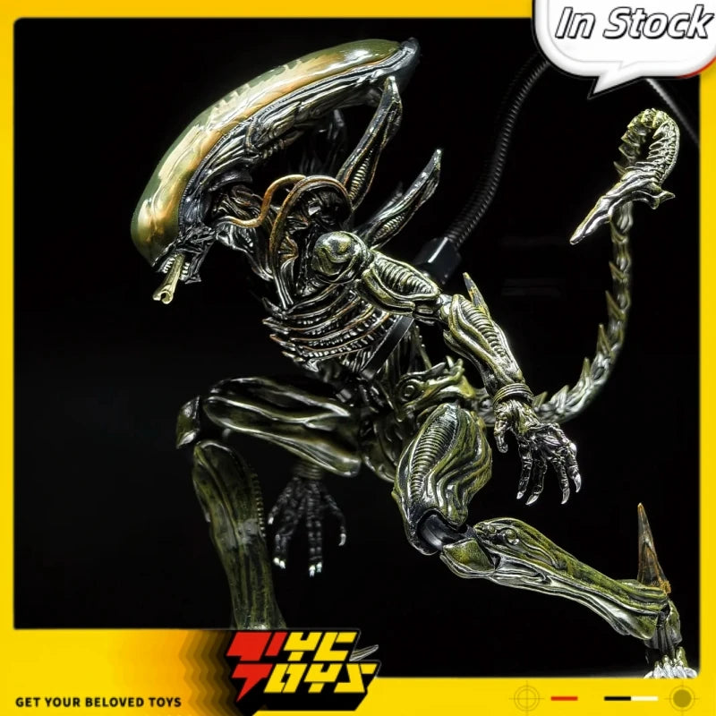 TYCTOYS New Stock 52 toys 1/12 Lightning Dance Yoshi Alien Action Figure Articulated Alien Xenomorph 6inch Full Set Toy Gifts