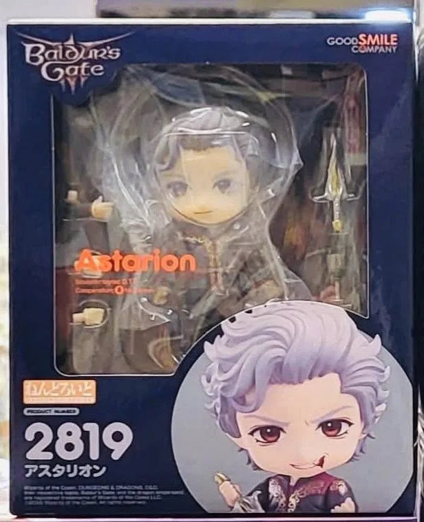 In stock Good Smile Company GSC Nendoroid  2819 Baldur s Gate 3 Asdalen Astarion  Figures Anime Model Genuine Boxed Toy Gift