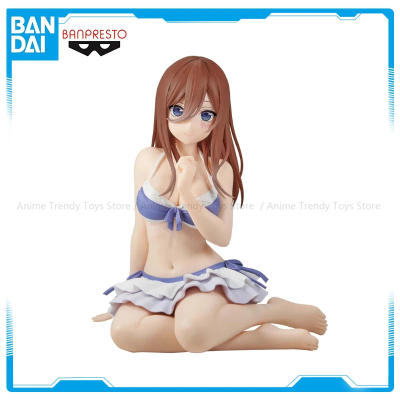In Stock Bandai Banpresto Celestial vivi Nakano Miku The Quintessential Quintuplets Anime Action Figure Model Toys WY