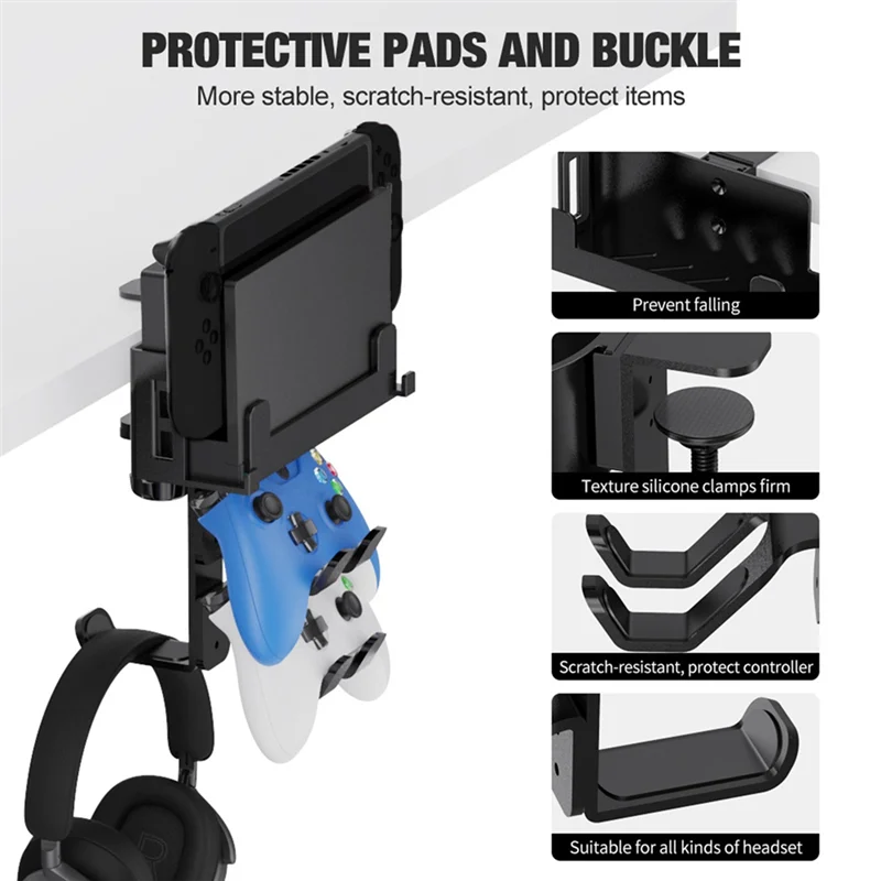 B68C Spiel Controller Halter Handheld Game Controller Halter 360 Einstellbar Für Spiel Controller