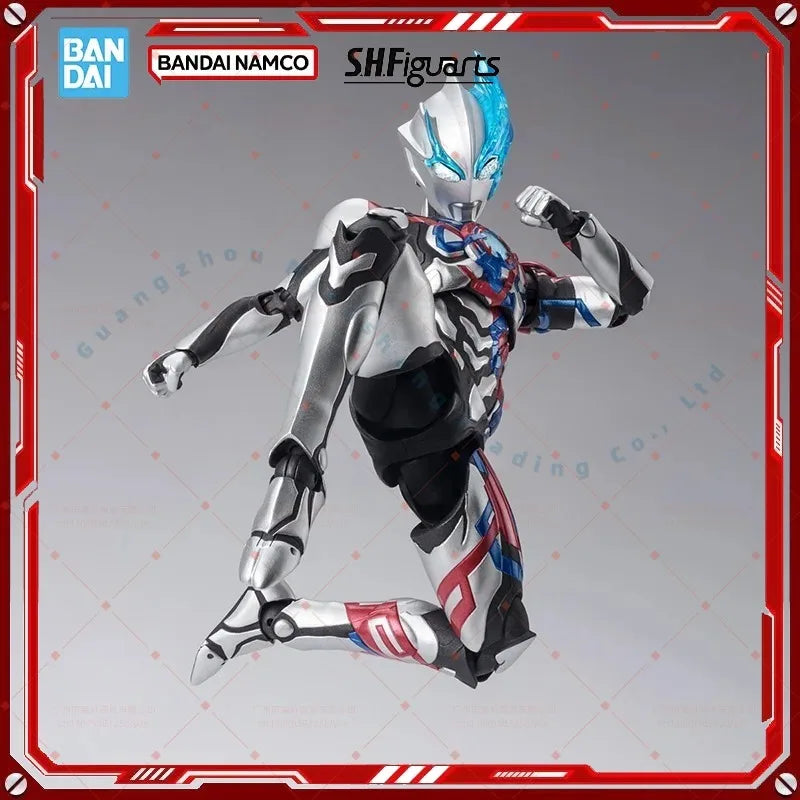 Bandai Original Package In shock SHF Ultraman BLAZAR EARTH GARON Figure Finished Model KIT Anime full Action Toy Gift for kids