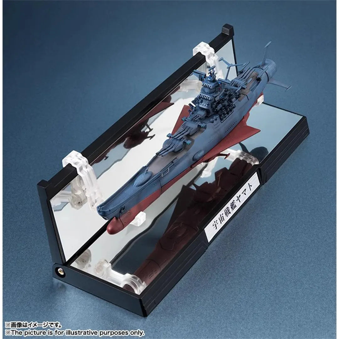 In stock Bandai Hui Ship Collection 1/2000 Yamato Space Battleship YAMATO reprint finished product model movable figure