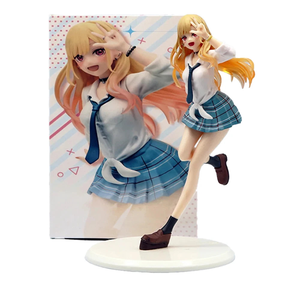 3pcs My dear dress marin kitagawa liz see cute anime figure pvc collection model table ornament toys kids birthday gift‘s