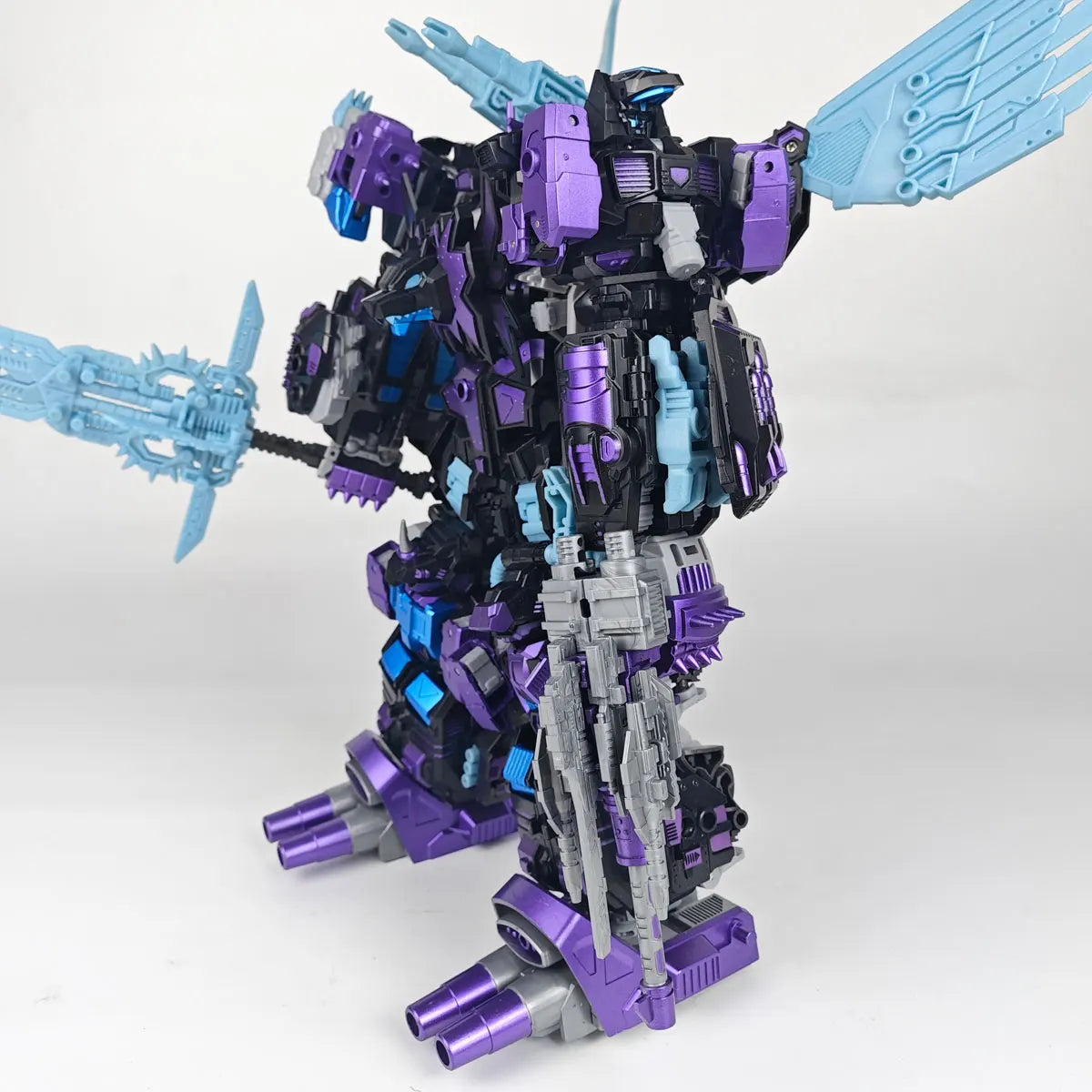 TENGYANG DARK Predacons Combiners Wars KO Transformation 5 IN 1 Predaking G1 36cm Action Figure Child Gift NO BOX