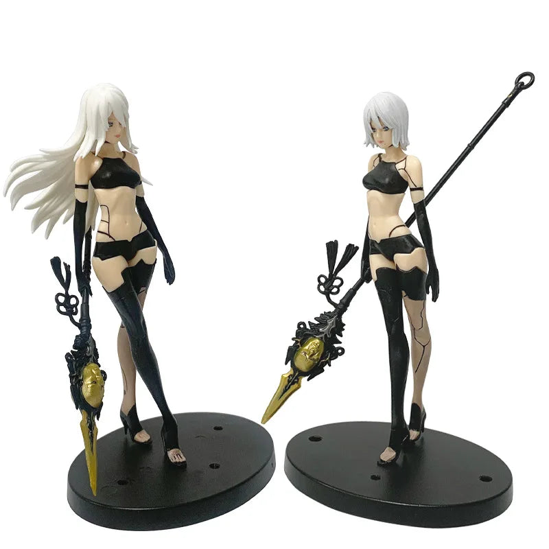 18см NieR:Automata YoRHa Model A No.2 A2 Аниме момиче Фигурка NieR Automata Ver екшън фигурка секси модел кукла играчка