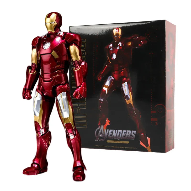 In Stock Iron Man MK20 Python Action Figure Model Collectible Toys Gift for Children