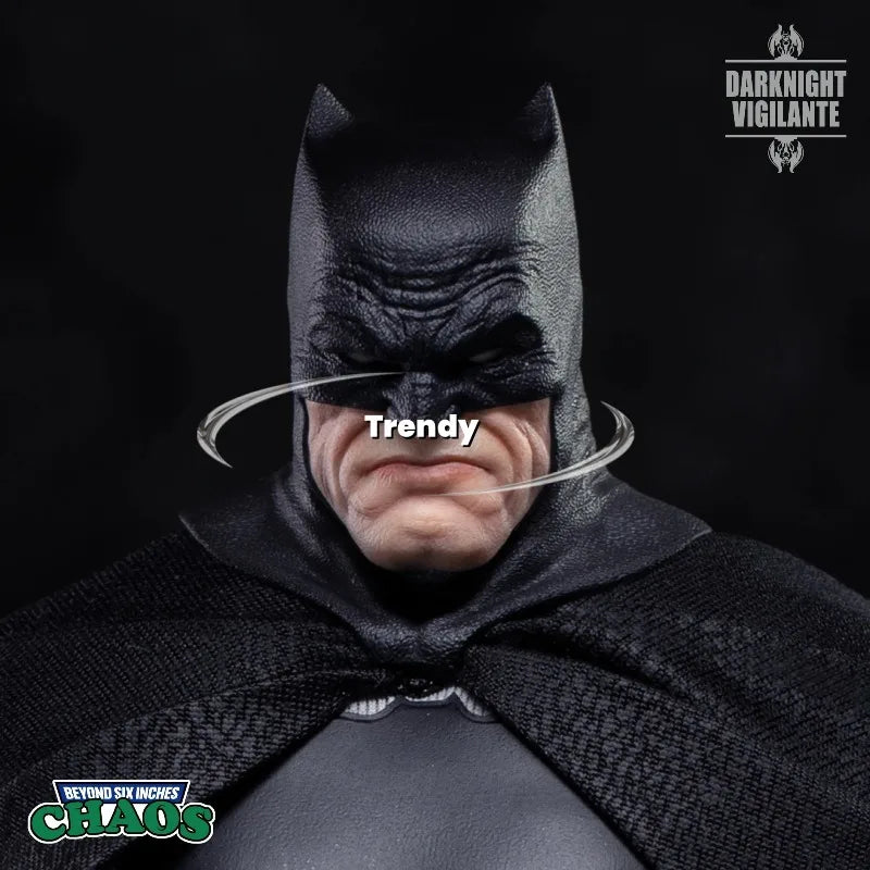 【In Stock】Chaos No002 1/12 Night Vigilante Dark Knight Returns Superman Cartoon Character Toy Model Gift.