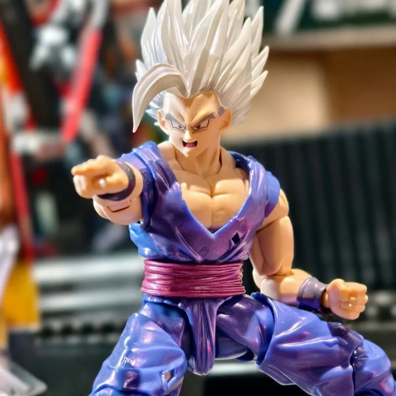 2025 Original Bandai Dragon Ball Z SDCC S.H.Figuarts Exclusive Edition Son Gohan Beast SDCC Anime Action Figure Models Toys Gift