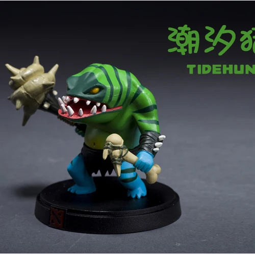 Dota 2 Actionfiguren-Set: Jakiro, Shadow Fiend, Snapfire, Earthshaker, Drow Ranger, Rubick, Treant, PVC Q Version, 10 cm Spielzeugpuppe