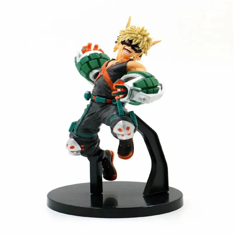 My Hero Academia Todoroki Shoto Izuku Midoriya Deku Bakugou Katsuki 3th Ver. PVC Action Figure No Hero Collectible Model