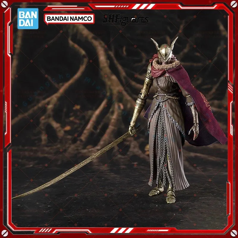 Bandai Original Package In shock S.H.Figuarts SHF Malenia Blade of Miquella Figure Finished Model Anime Action Toy Gift for kid