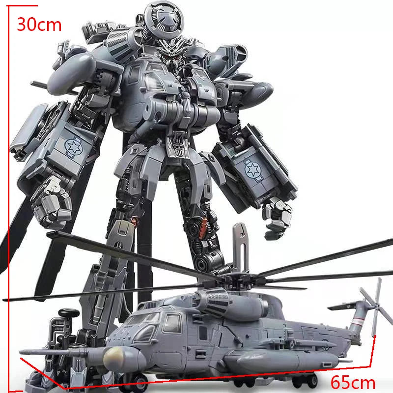 Transformationsspielzeug Black Apple M05 Blackout SS08 Vertigo DM01 OP Commander Hubschraubermodell Actionfigur Deformationsroboter
