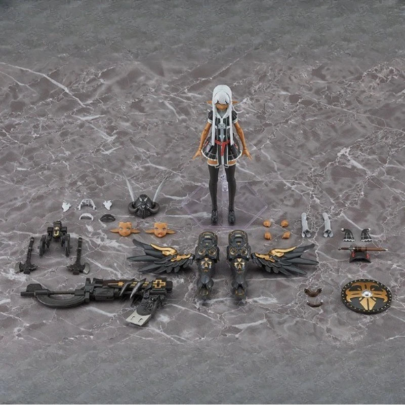 Max Factory Original PLAMAX Series《Divine Wing Demon War Knight Emi Asmodeus GO-02》Action Figure Assembly Model Toys Collectible