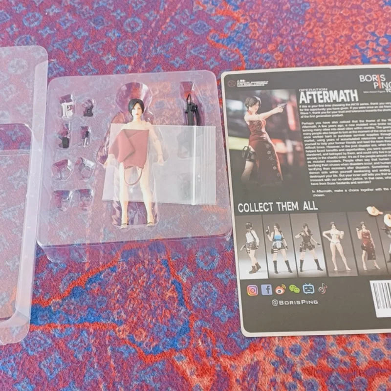authentic In Stock Borisping 1/18 Scale Ak18 202&203  Ada Wong Assembly Kits Action Fiugre Limited edition