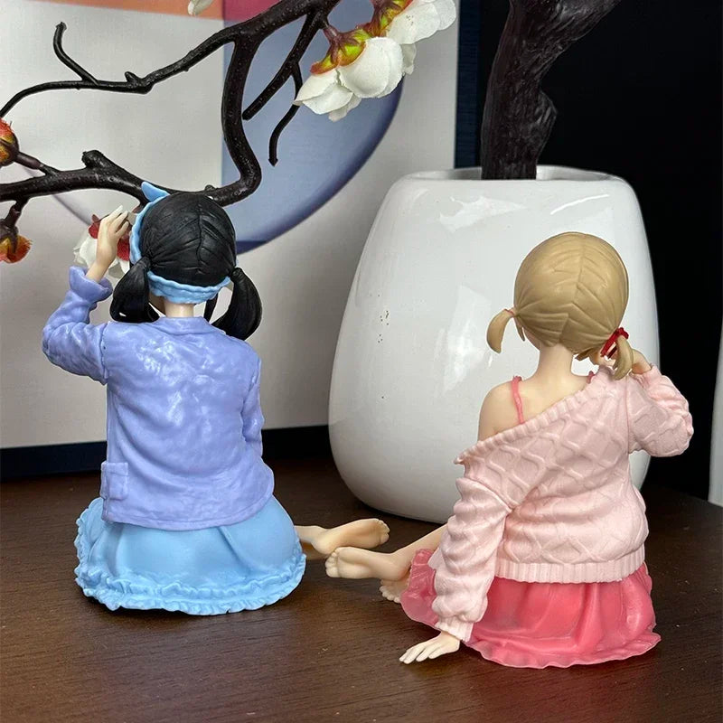 Anime Lycoris Recoil Figurine Takina Inoue Action Figures 10.5cm PVC Cute Collection Peripheral Model Desktop Decoration Gifts