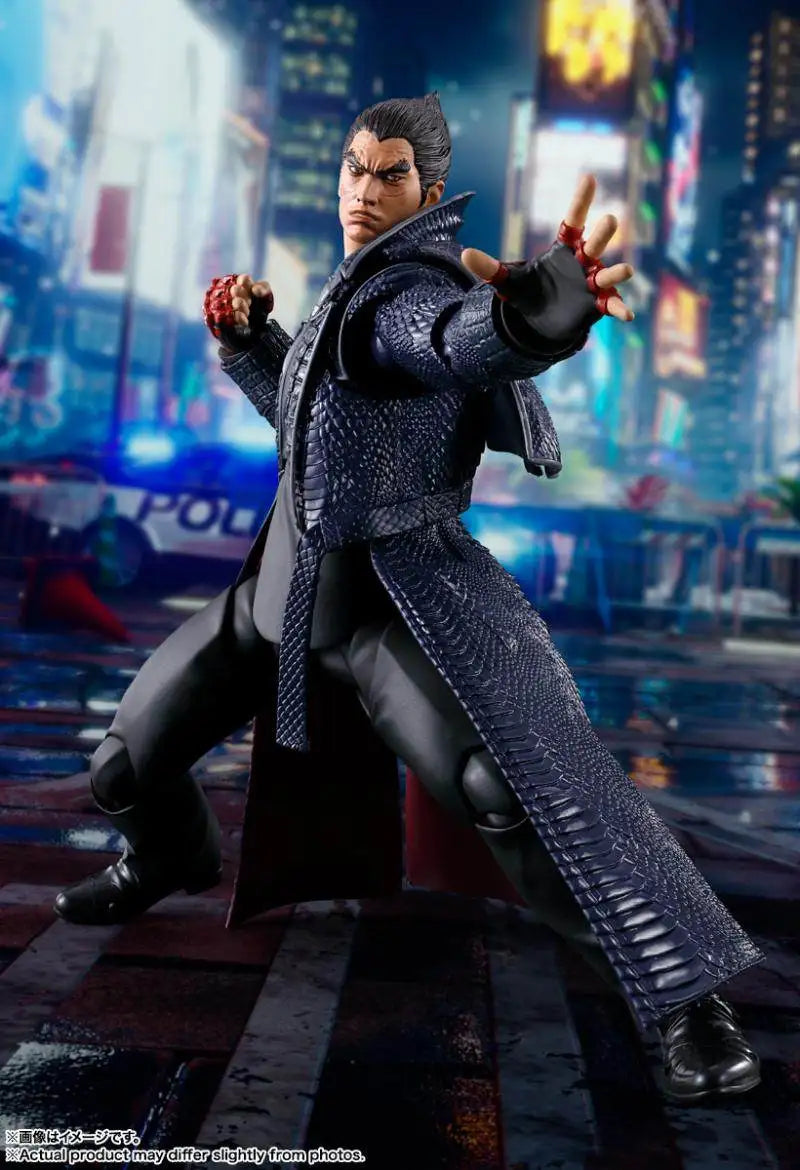 In Stock Bandai Soul SHF Tekken 8 Mishima Kazuha Movable Finished Products Figures Movable Doll Collection Gifts