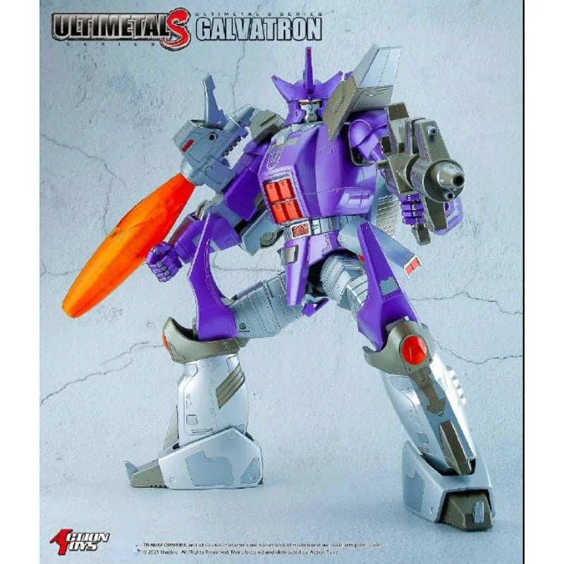 Transformation Action Toys ULTIMETALS Galvatron Rodimus Prime 30cm Action Figure Movable Model Toy