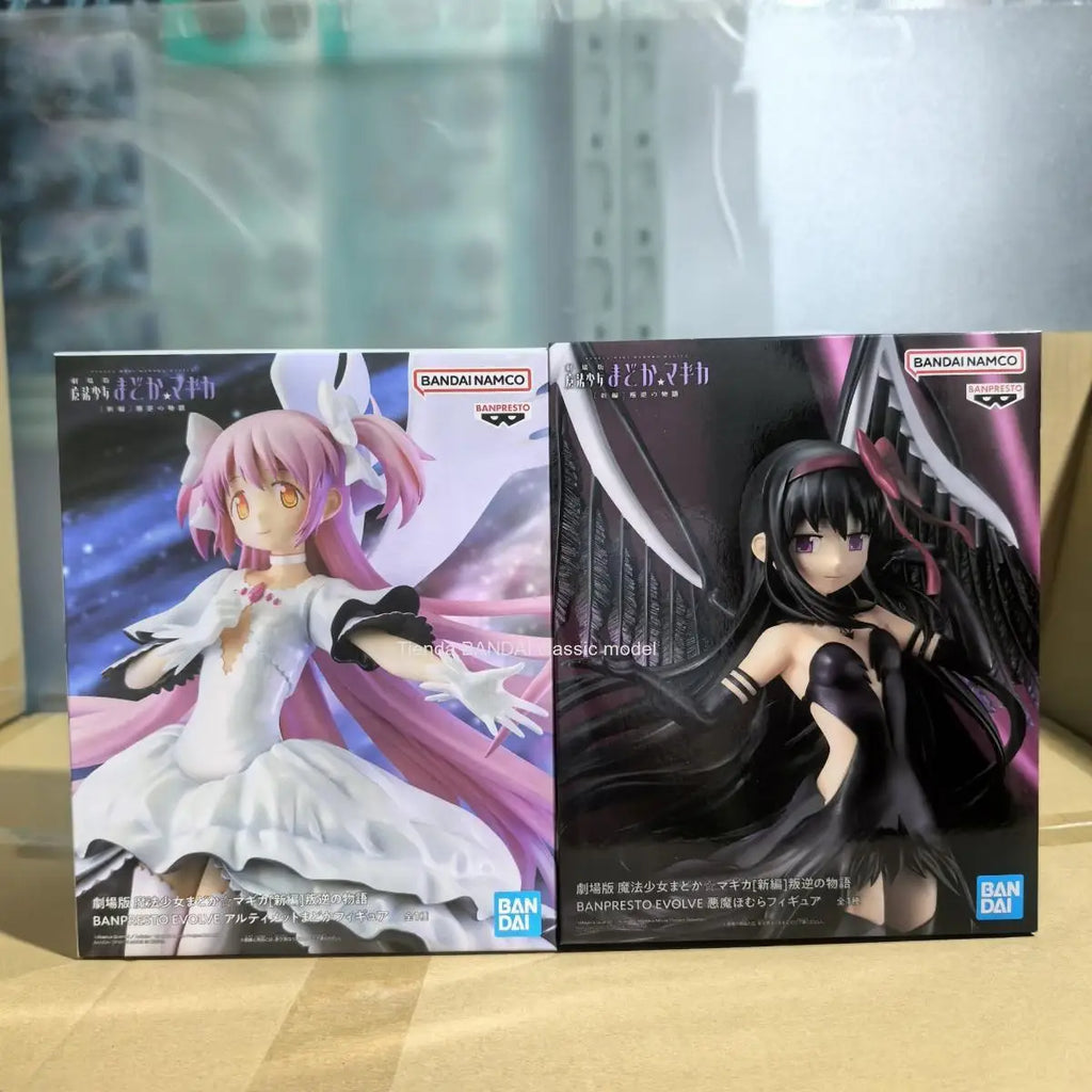 Original Genuine Banpresto Puella Magi Madoka Magica The Rebellion Madokaac Kaname Akemi Homura Model Toy Gift Collection Aciton