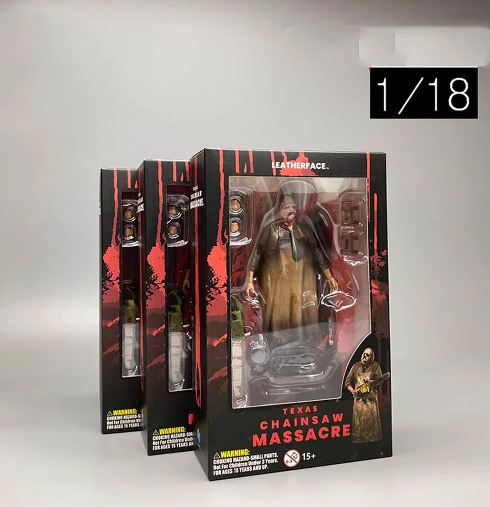 1/18th Hiya Toys Tough Guy Soldier Killer Halloween Festivals Chainsaw Crazy Figures Full Set Action Figure Gift For Collect