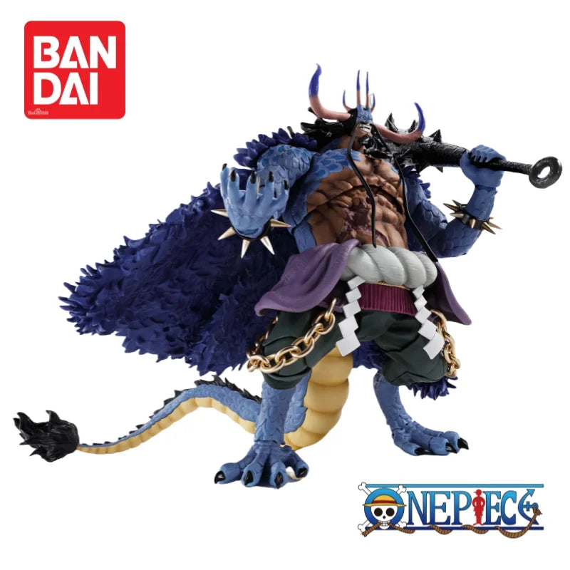 Bandai One Piece In Stock Kaidou 100% Genuine Figurine Original Anime Merchandise Action Figure Ornaments Holiday Gifts Model