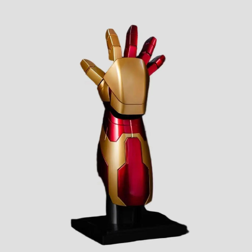 Нов Iron Man Лява и дясна ръка Mk42 Броня Носима ръка Дистанционно и гласово управление Косплей Модел Подаръци Играчка Персонализирани